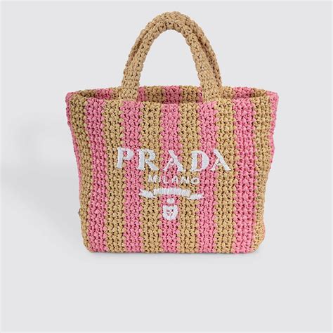 prada beach bag pink